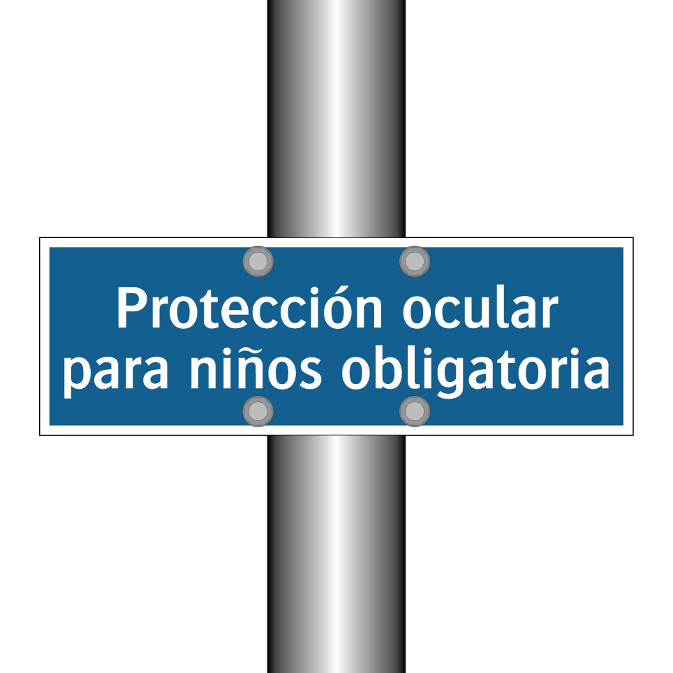 Protección ocular para niños obligatoria