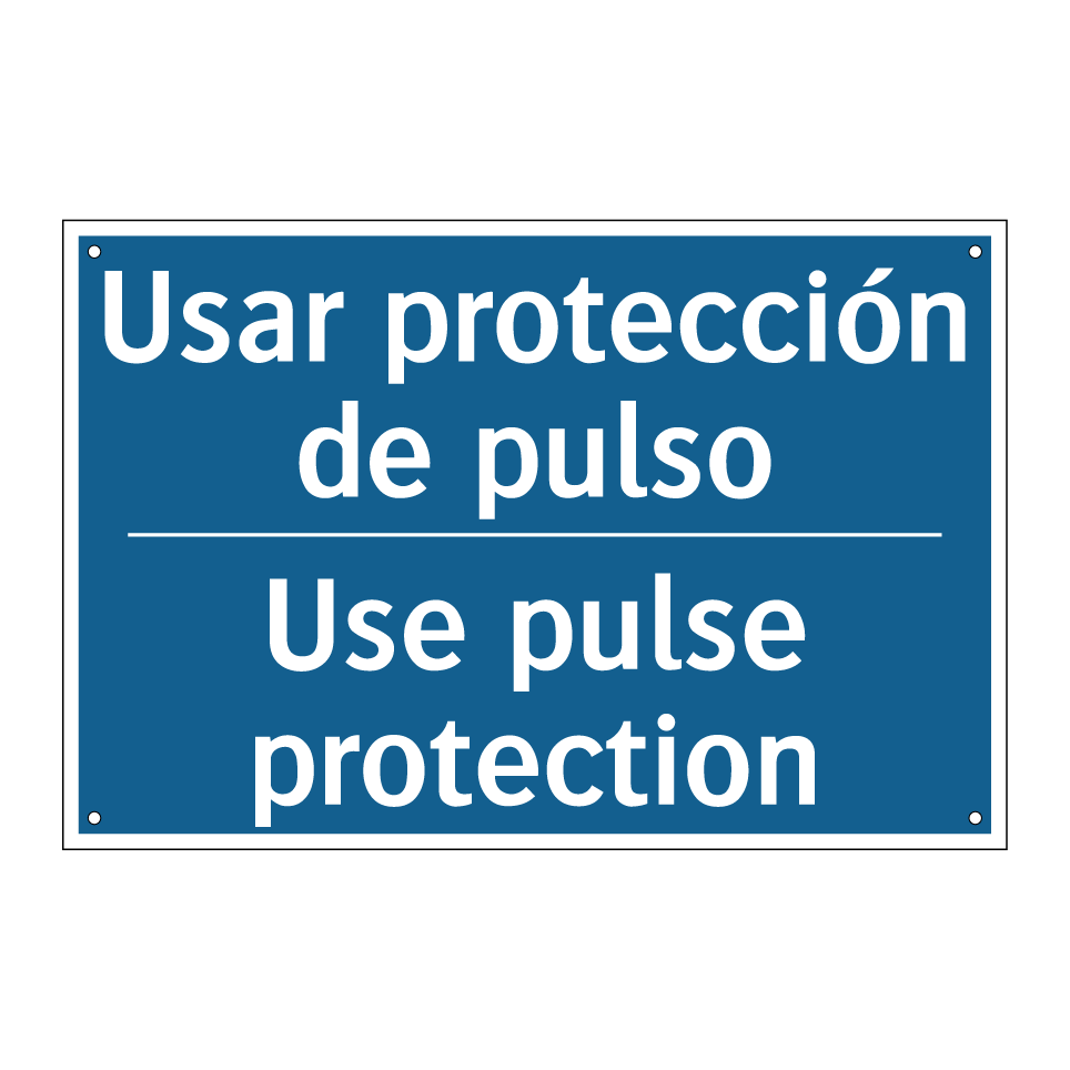 Usar protección de pulso - Use pulse protection