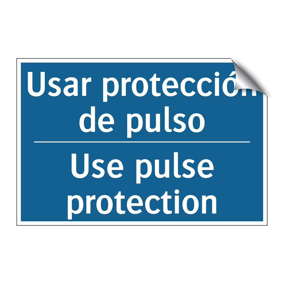 Usar protección de pulso - Use pulse protection