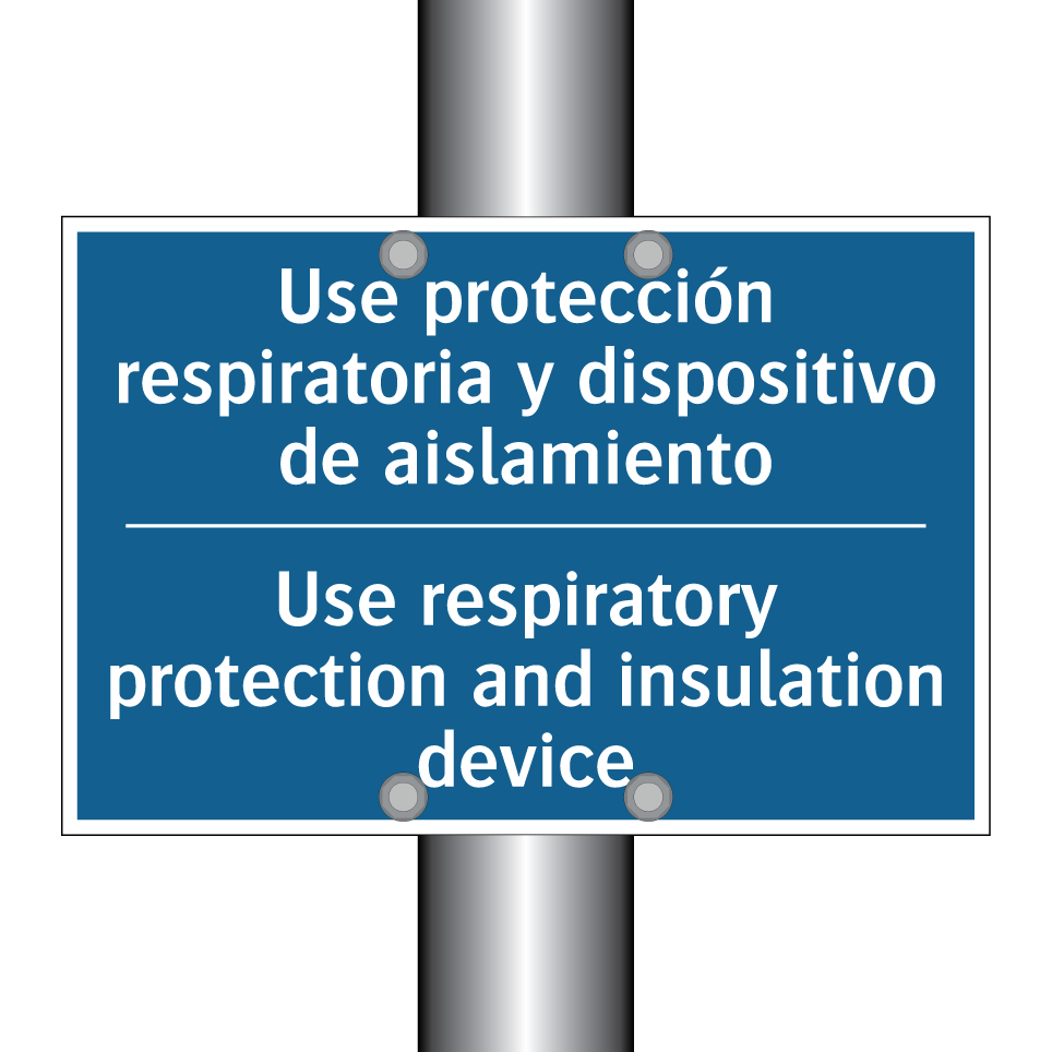 Use protección respiratoria y /.../ - Use respiratory protection and /.../