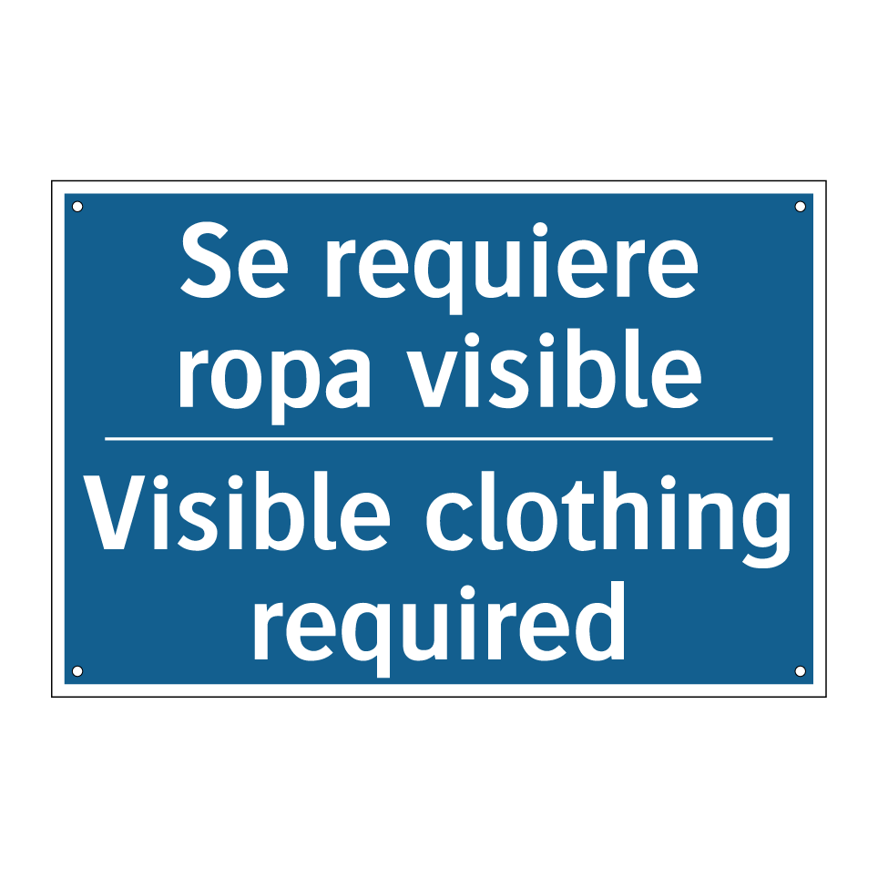 Se requiere ropa visible - Visible clothing required