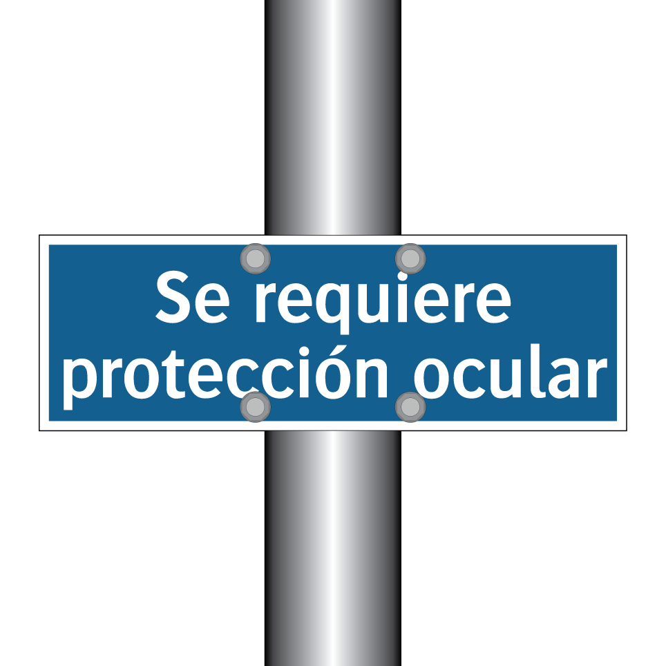 Se requiere protección ocular