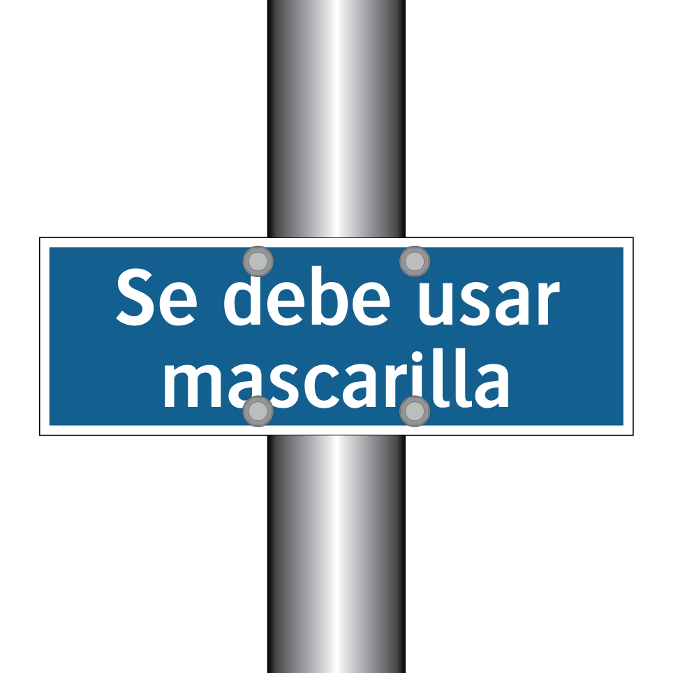 Se debe usar mascarilla