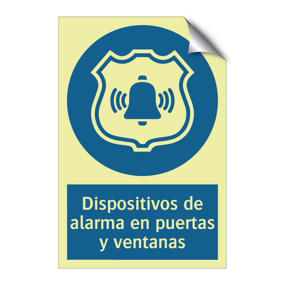 Dispositivos de alarma en puertas y ventanas