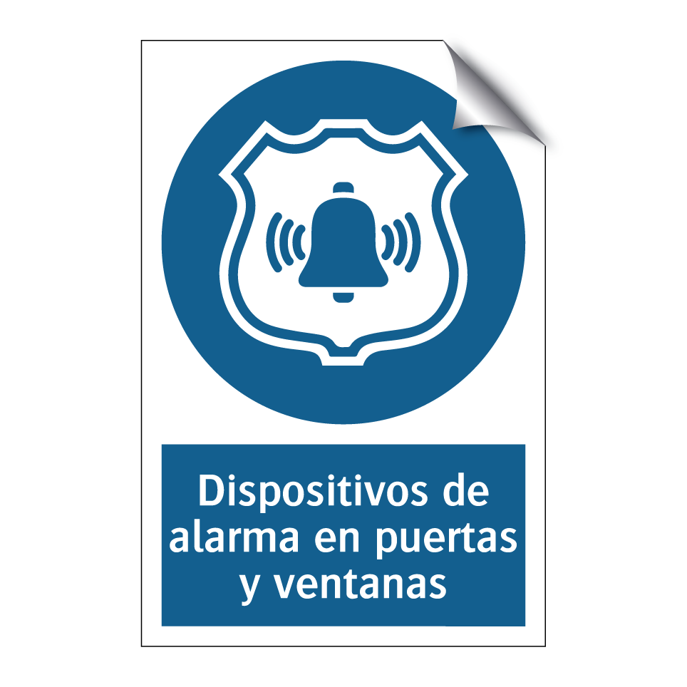Dispositivos de alarma en puertas y ventanas
