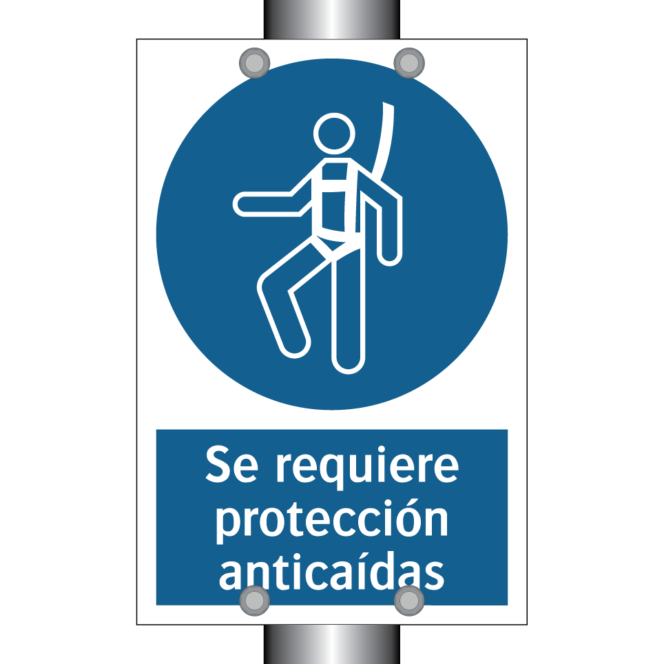 Se requiere protección anticaídas