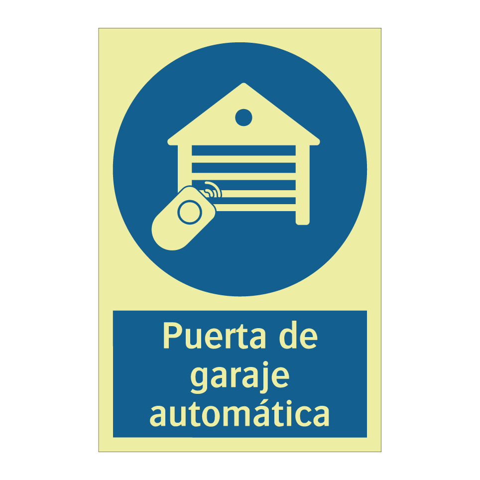 Puerta de garaje automática