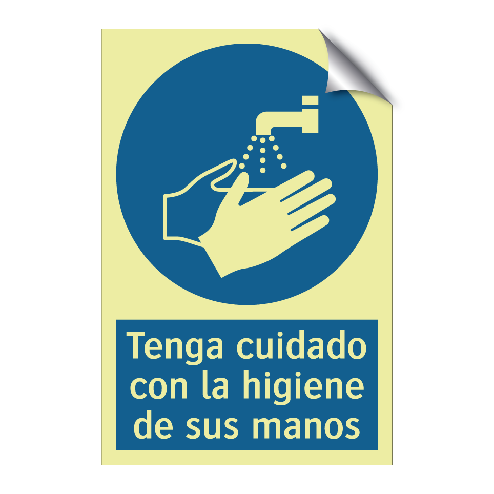 Tenga cuidado con la higiene de sus manos