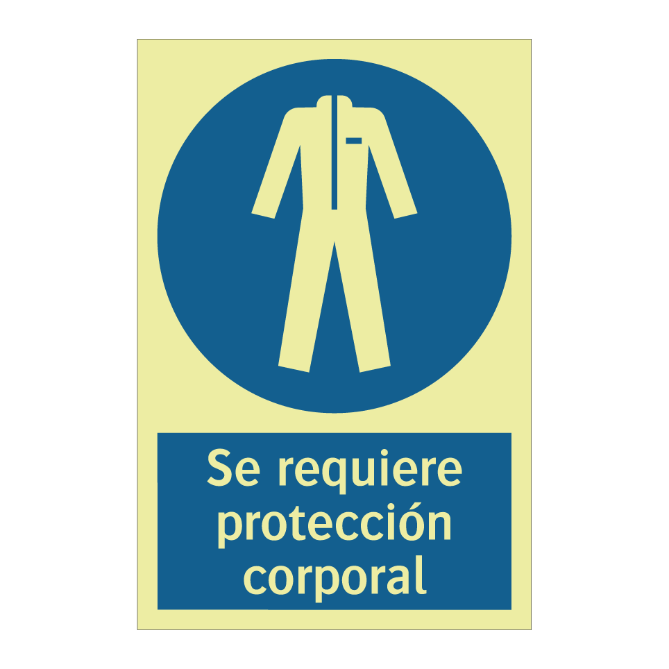Se requiere protección corporal