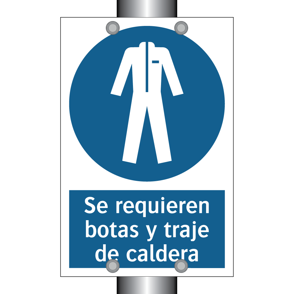 Se requieren botas y traje de caldera