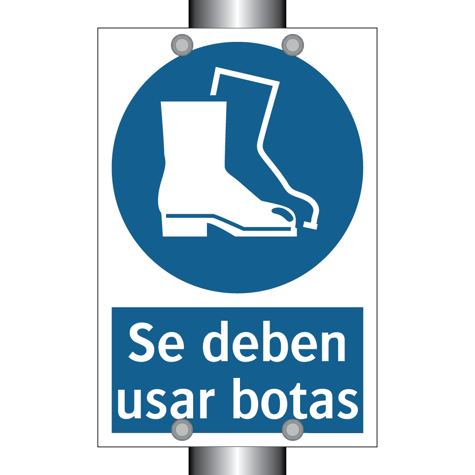 Se deben usar botas