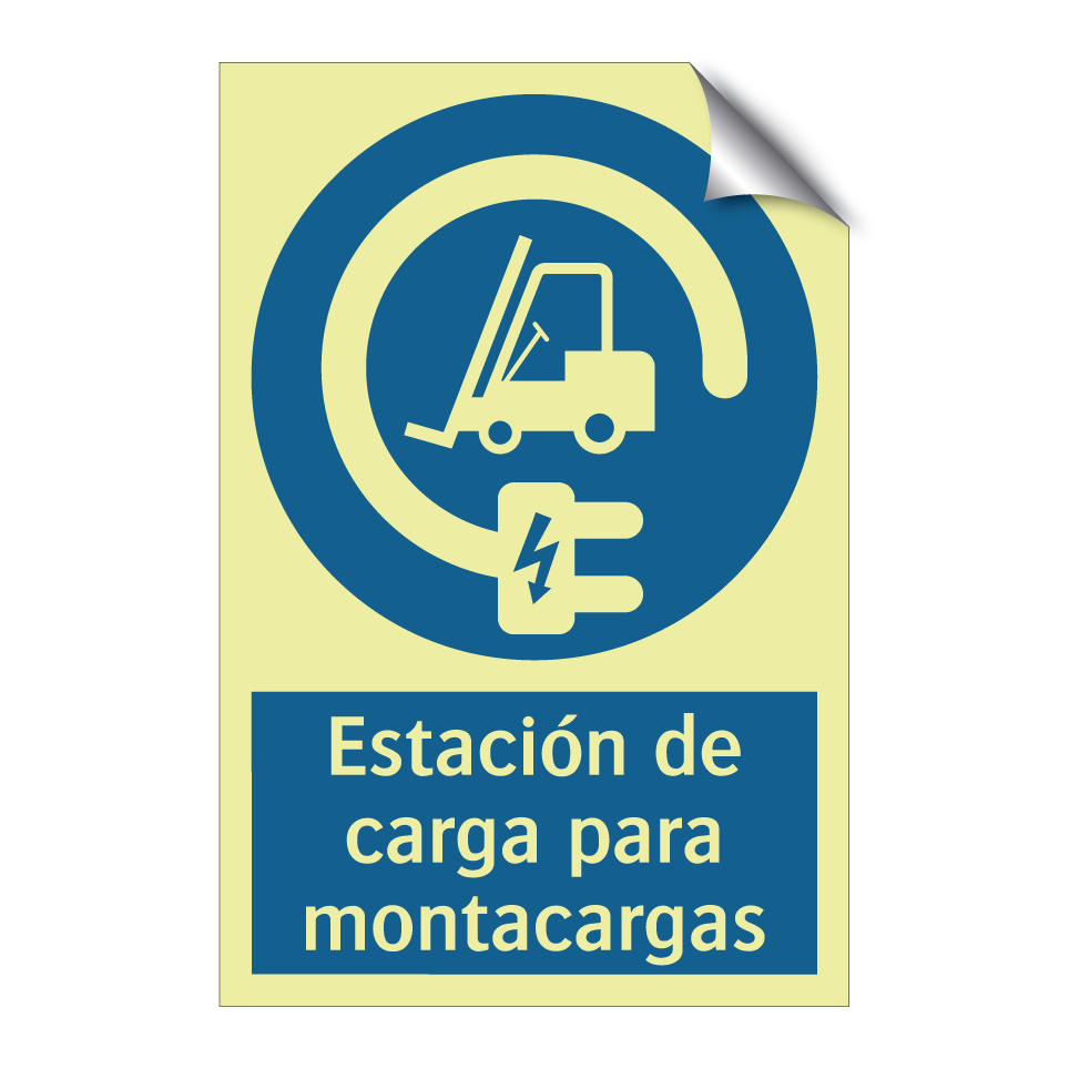 Estación de carga para montacargas