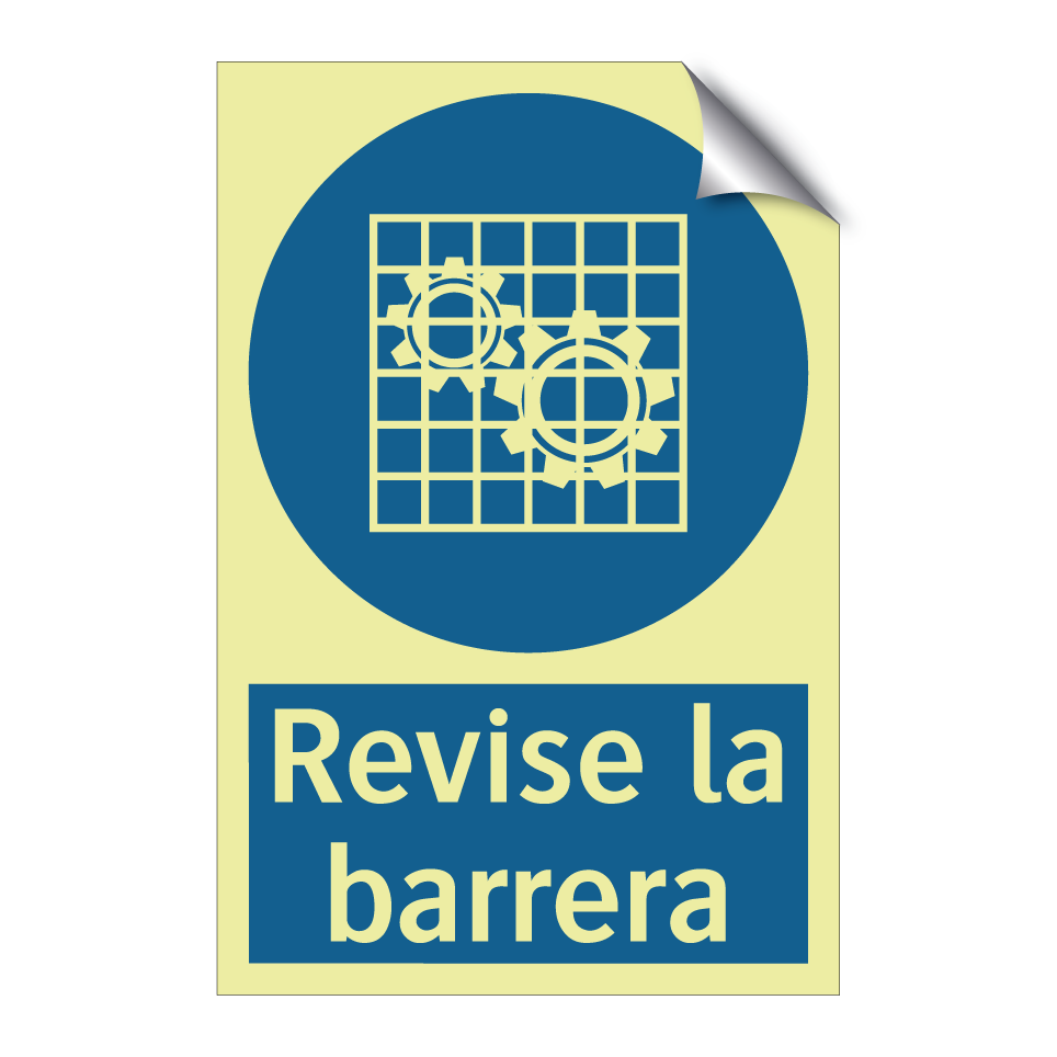 Revise la barrera