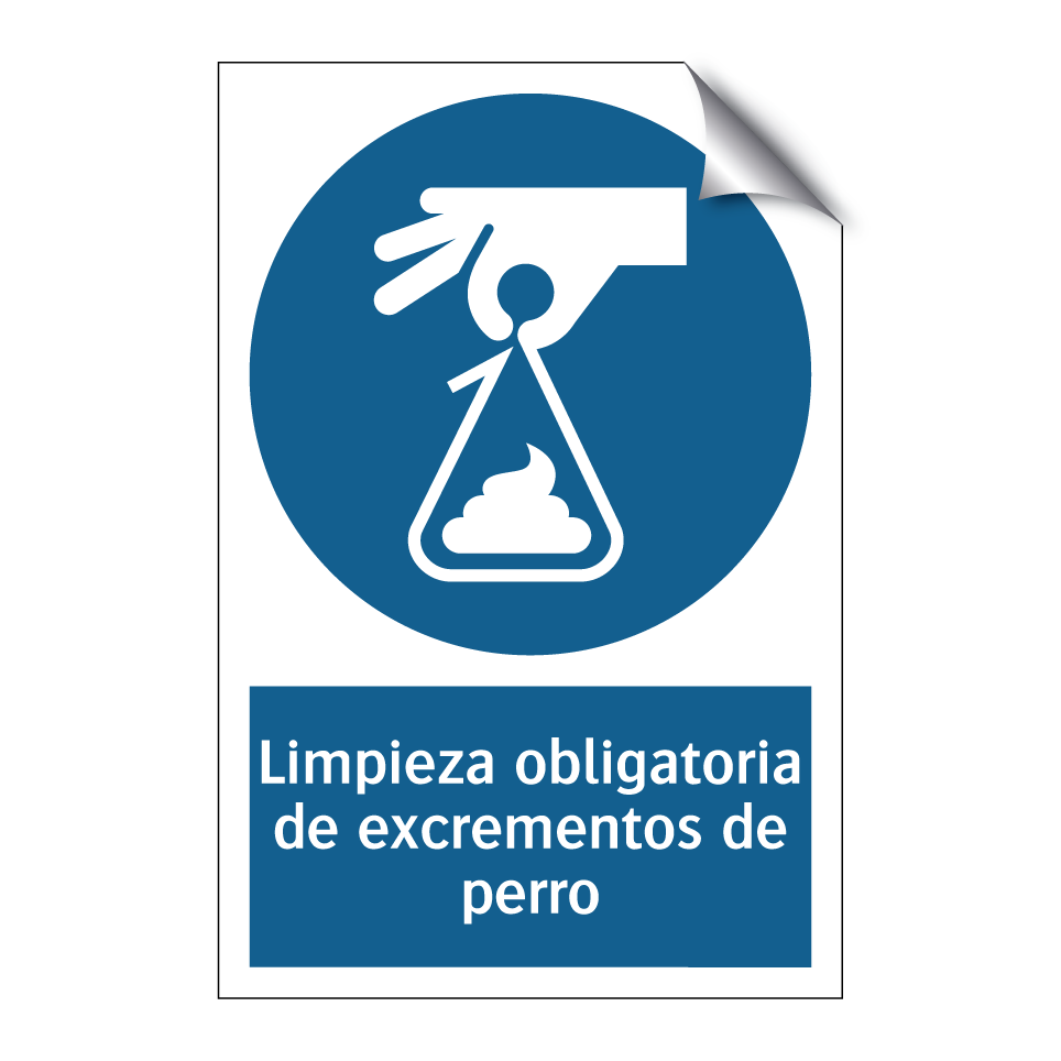 Limpieza obligatoria de excrementos de perro