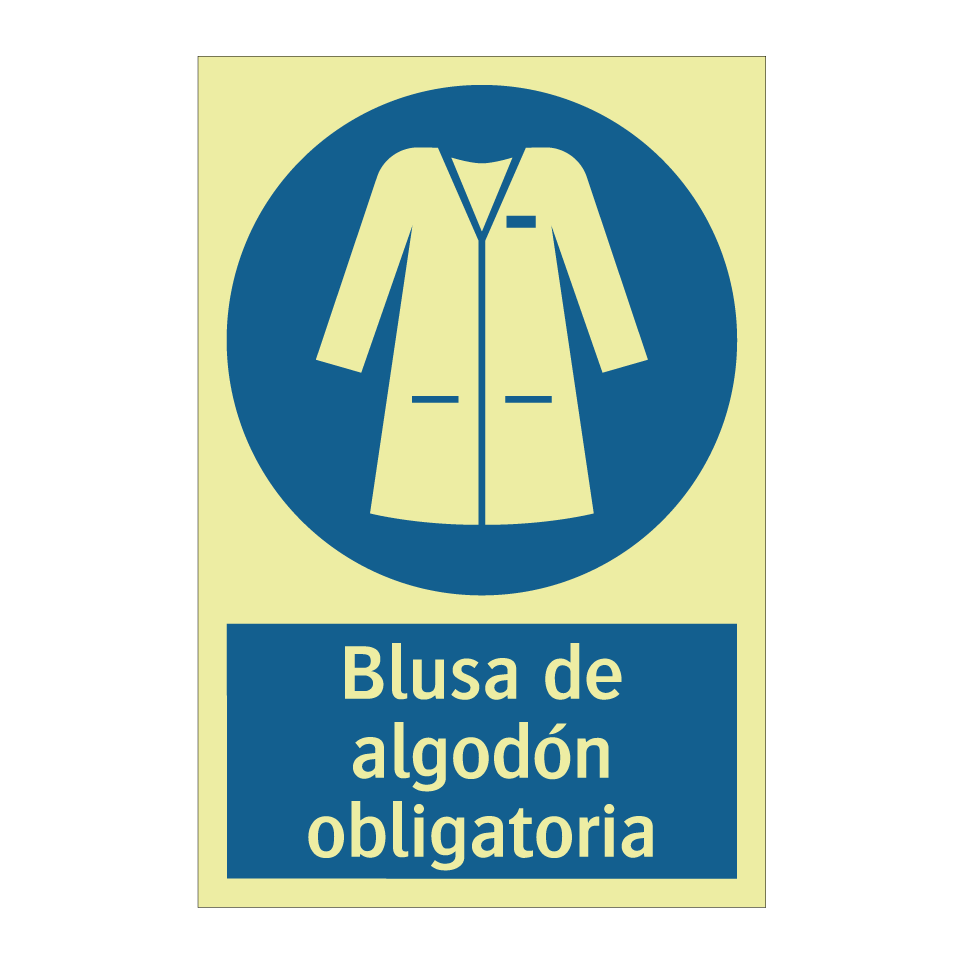 Blusa de algodón obligatoria