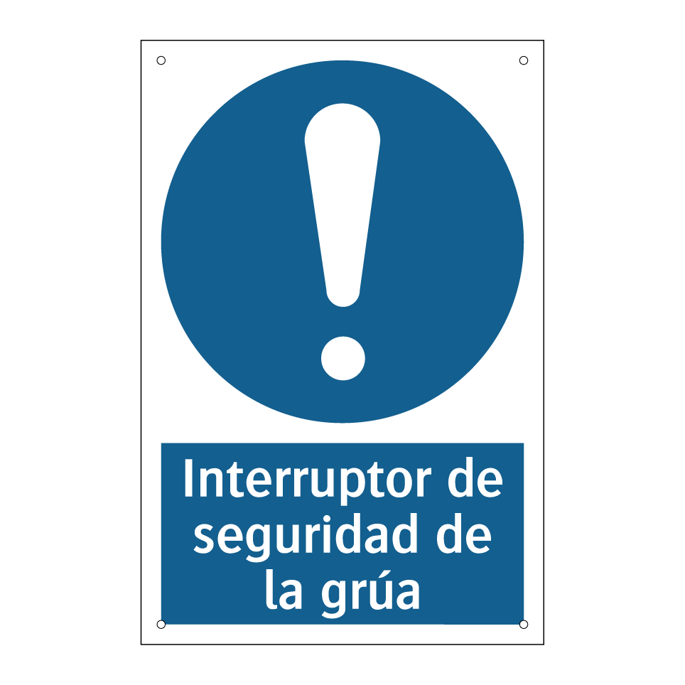 Interruptor de seguridad de la grúa