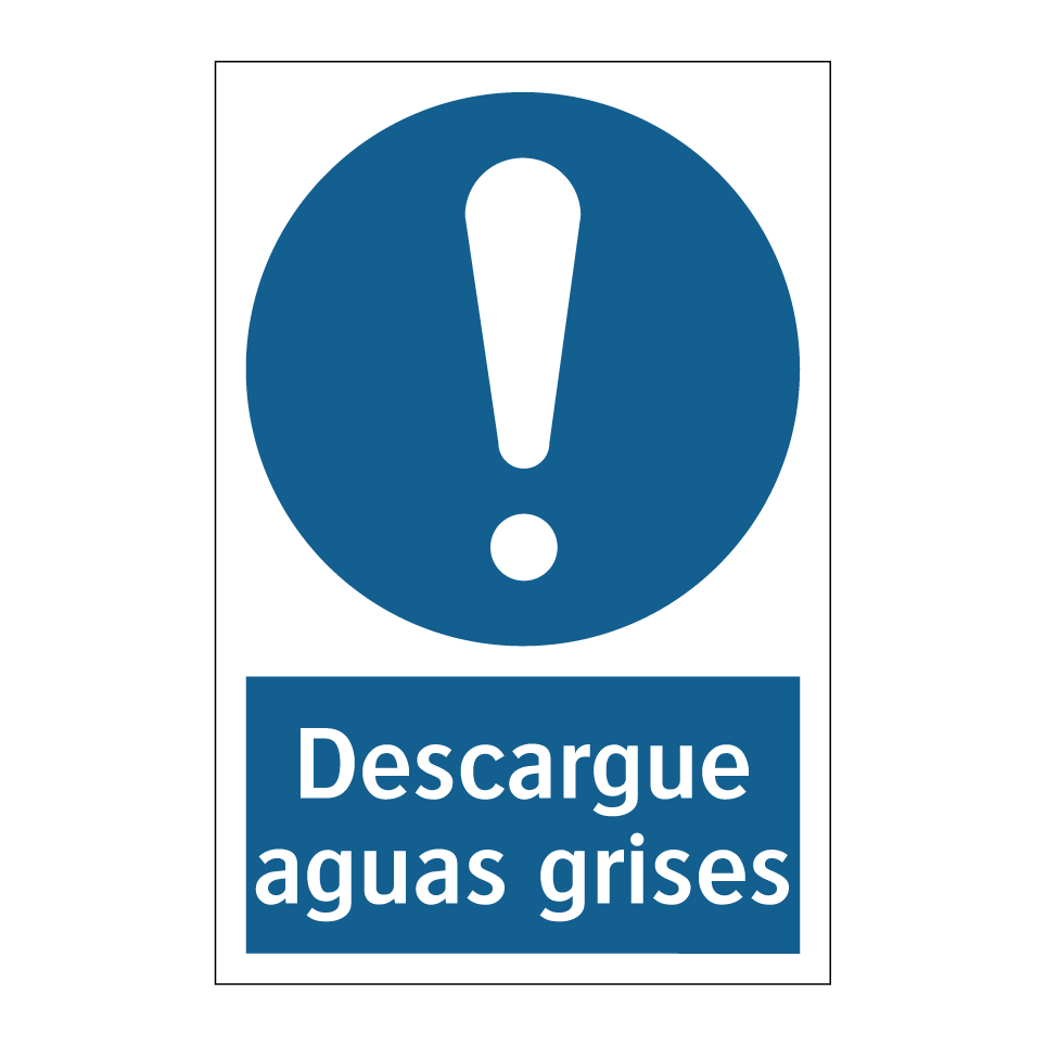 Descargue aguas grises