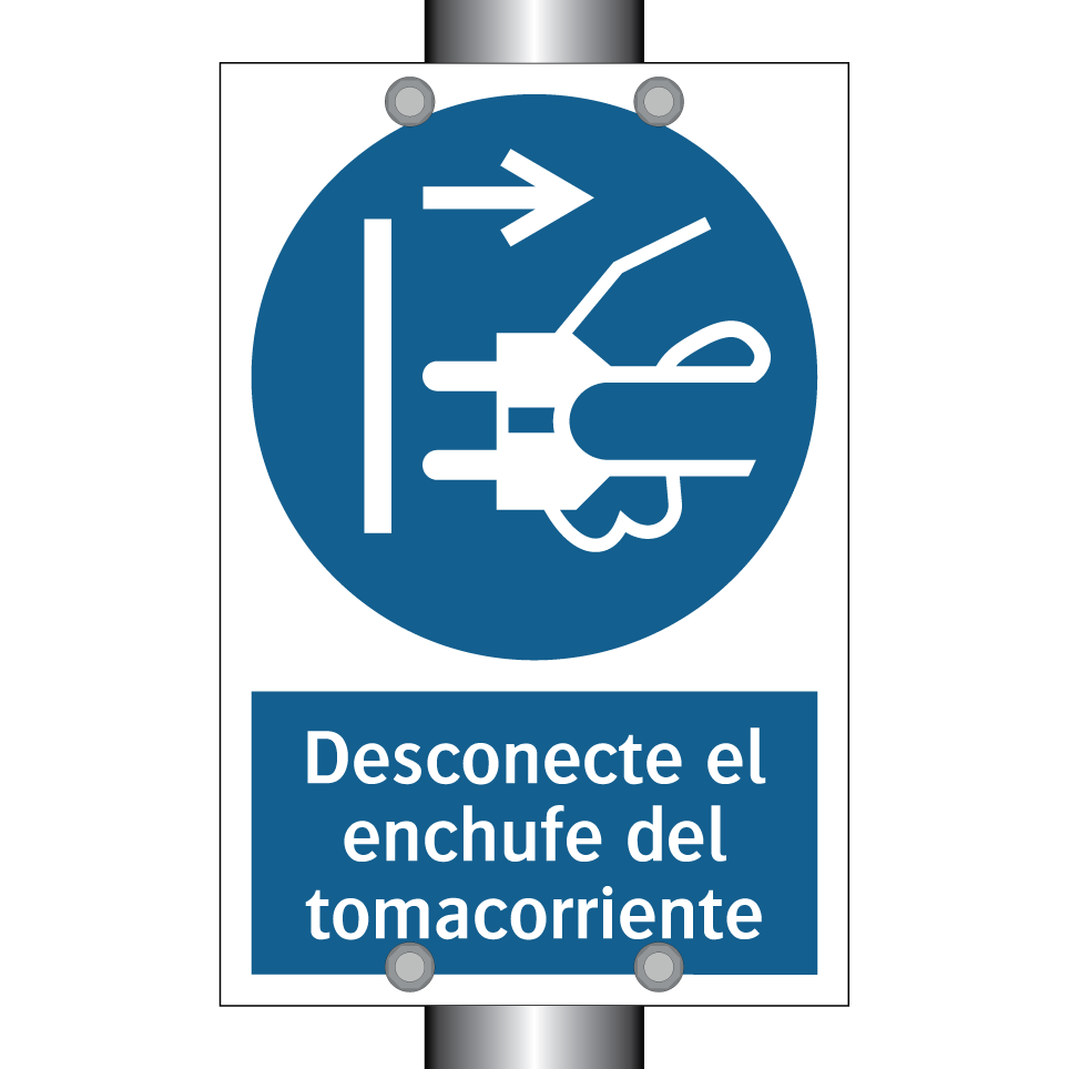 Desconecte el enchufe del tomacorriente