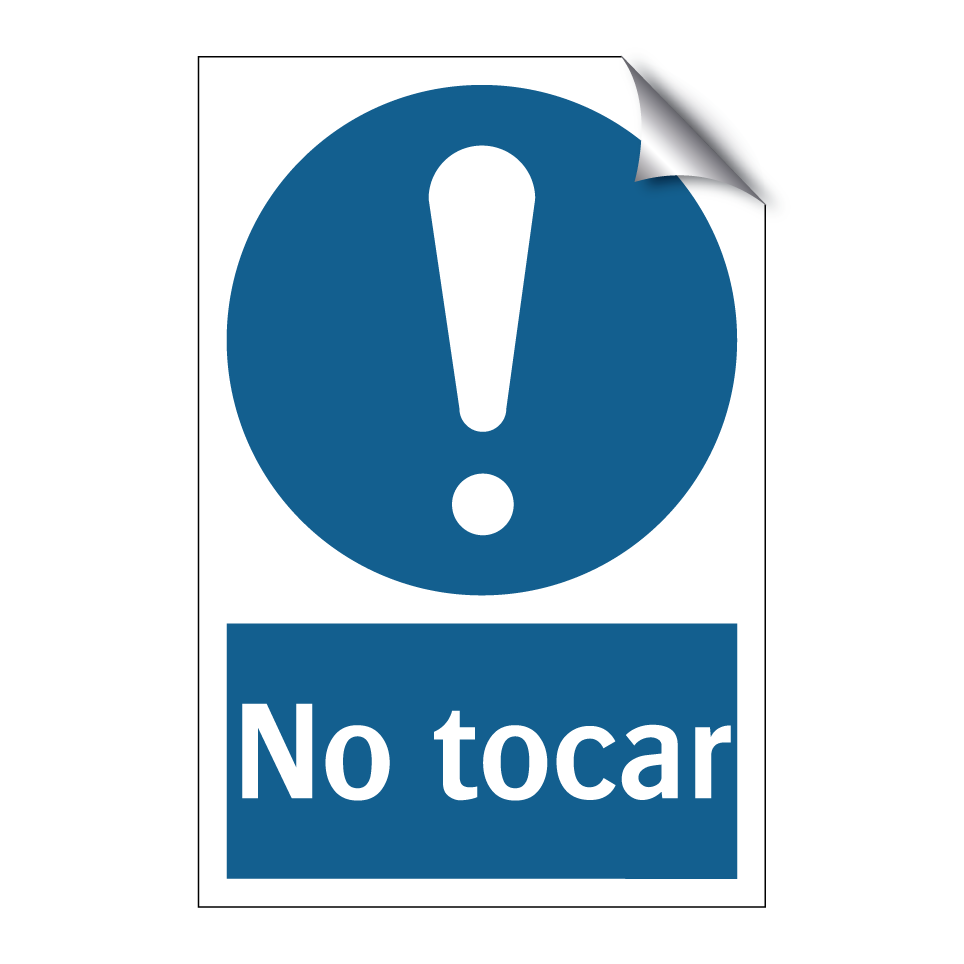 No tocar