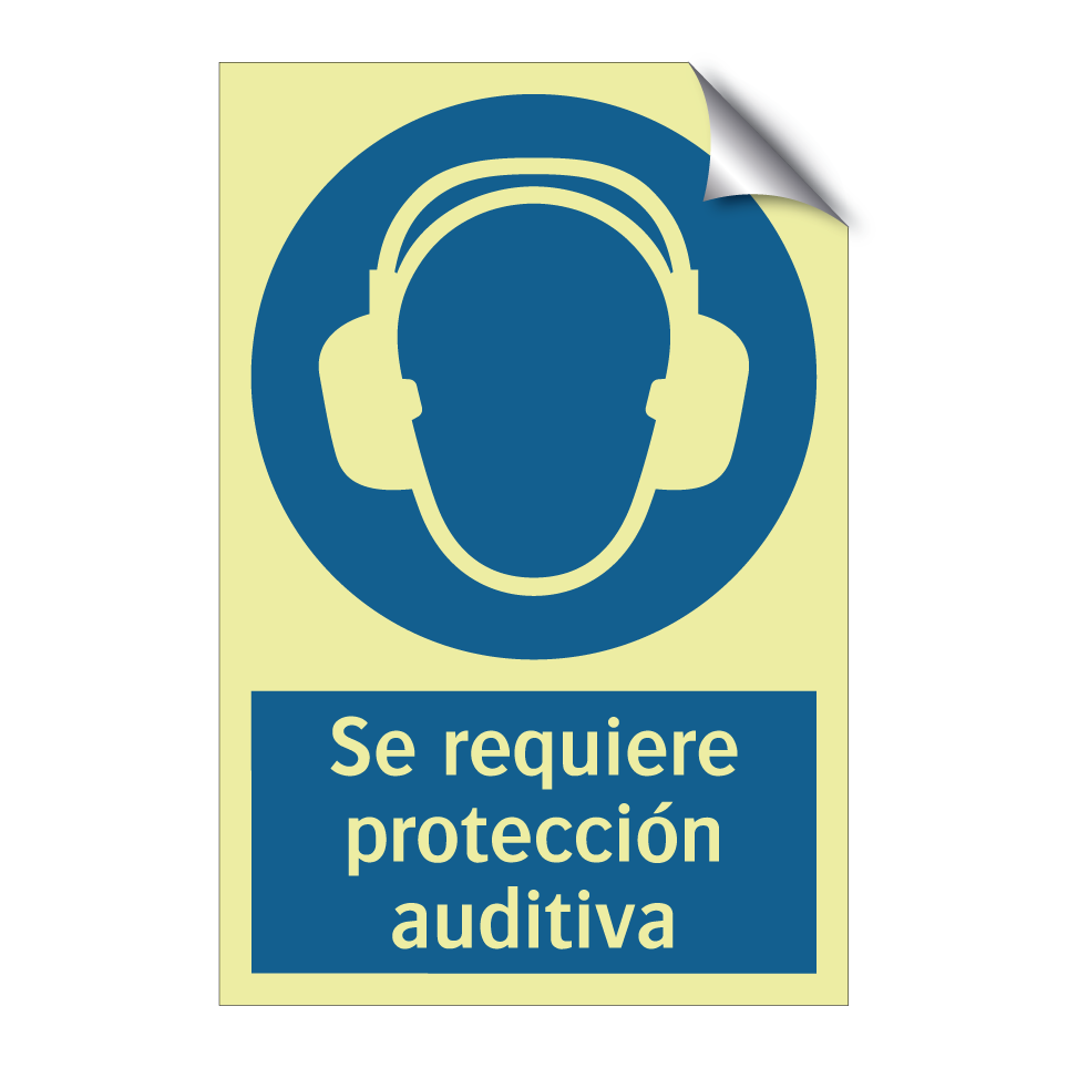 Se requiere protección auditiva