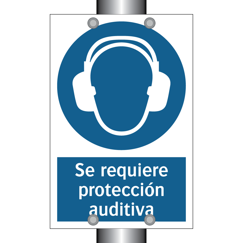 Se requiere protección auditiva