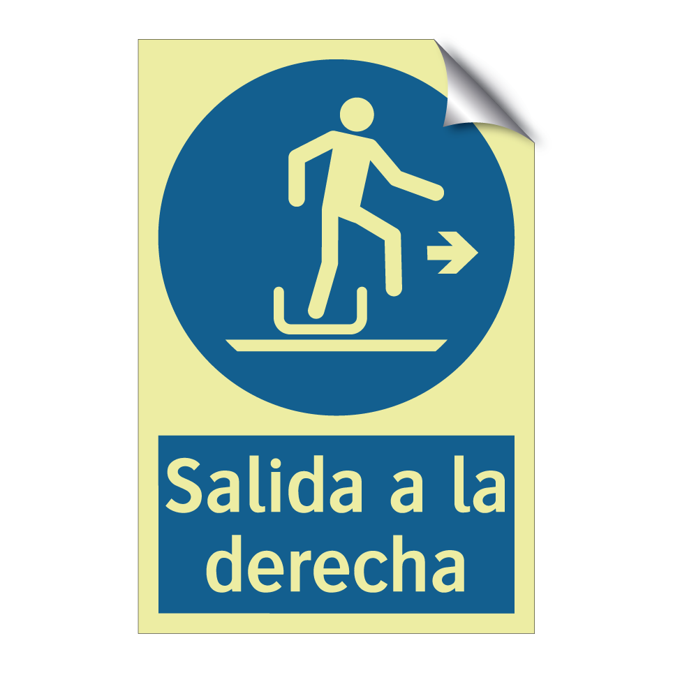 Salida a la derecha