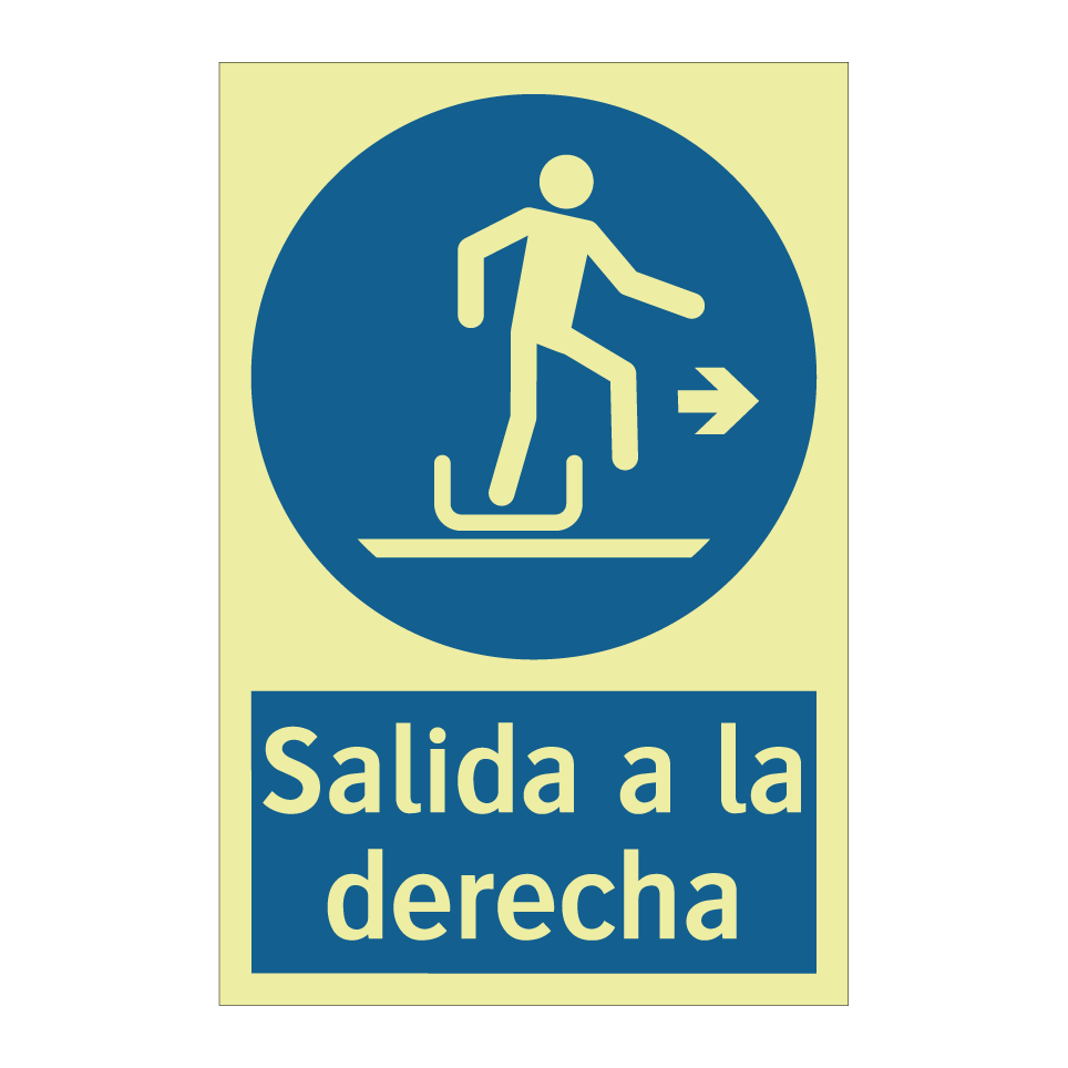 Salida a la derecha