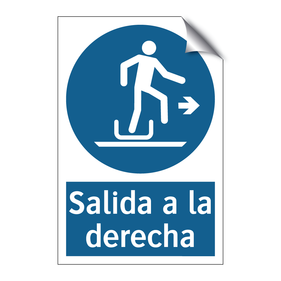 Salida a la derecha