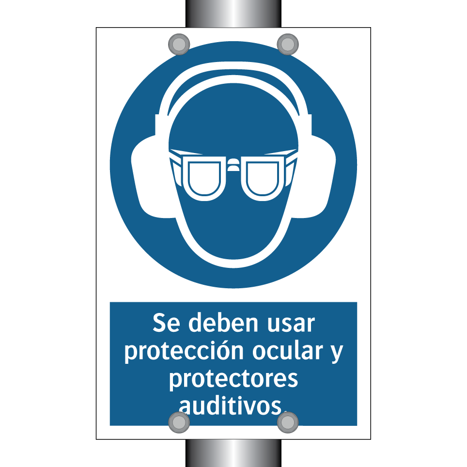 Se deben usar protección ocular y protectores auditivos.