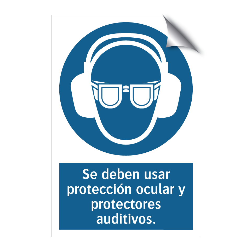 Se deben usar protección ocular y protectores auditivos.