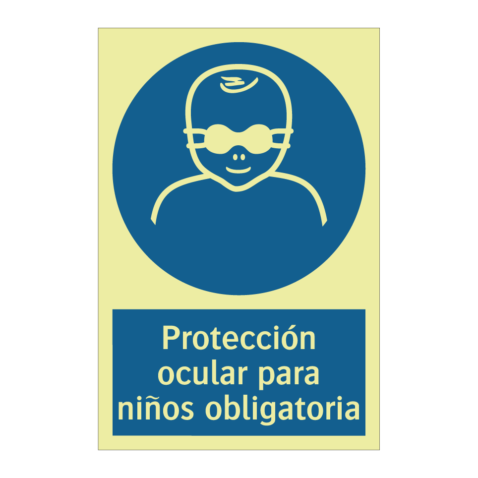 Protección ocular para niños obligatoria