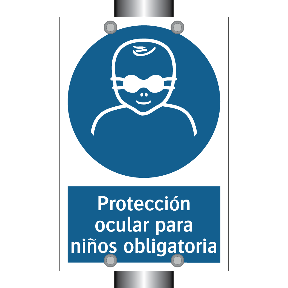 Protección ocular para niños obligatoria