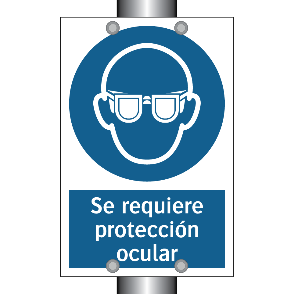 Se requiere protección ocular