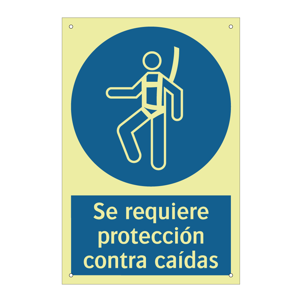 Se requiere protección contra caídas