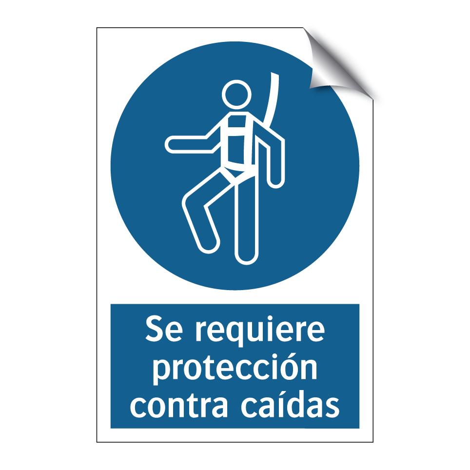 Se requiere protección contra caídas