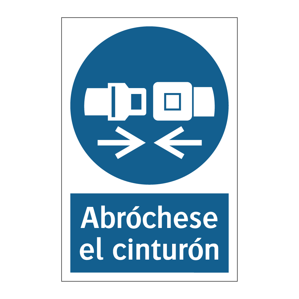 Abróchese el cinturón