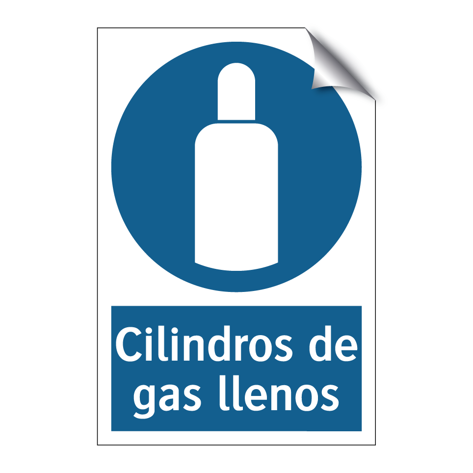 Cilindros de gas llenos