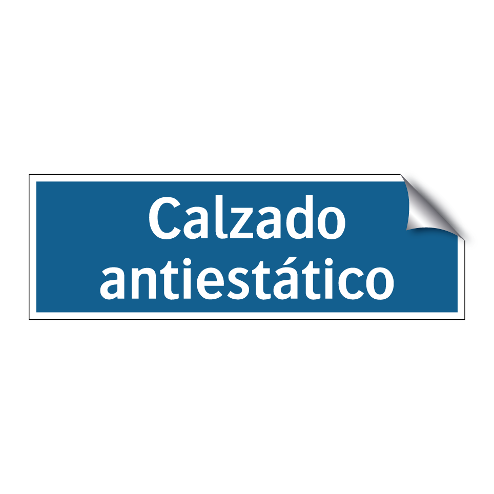 Calzado antiestático