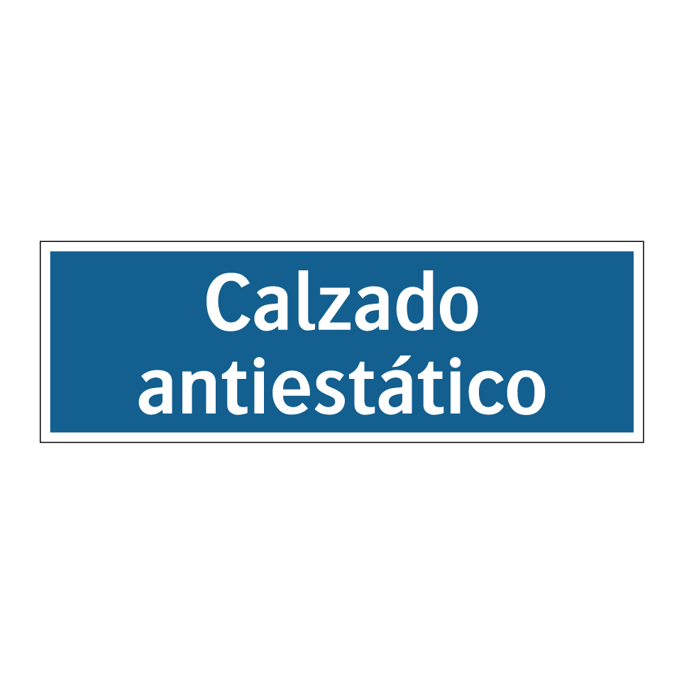 Calzado antiestático