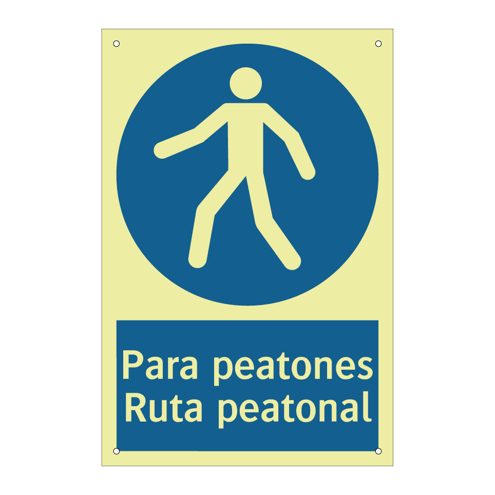 Para peatones Ruta peatonal
