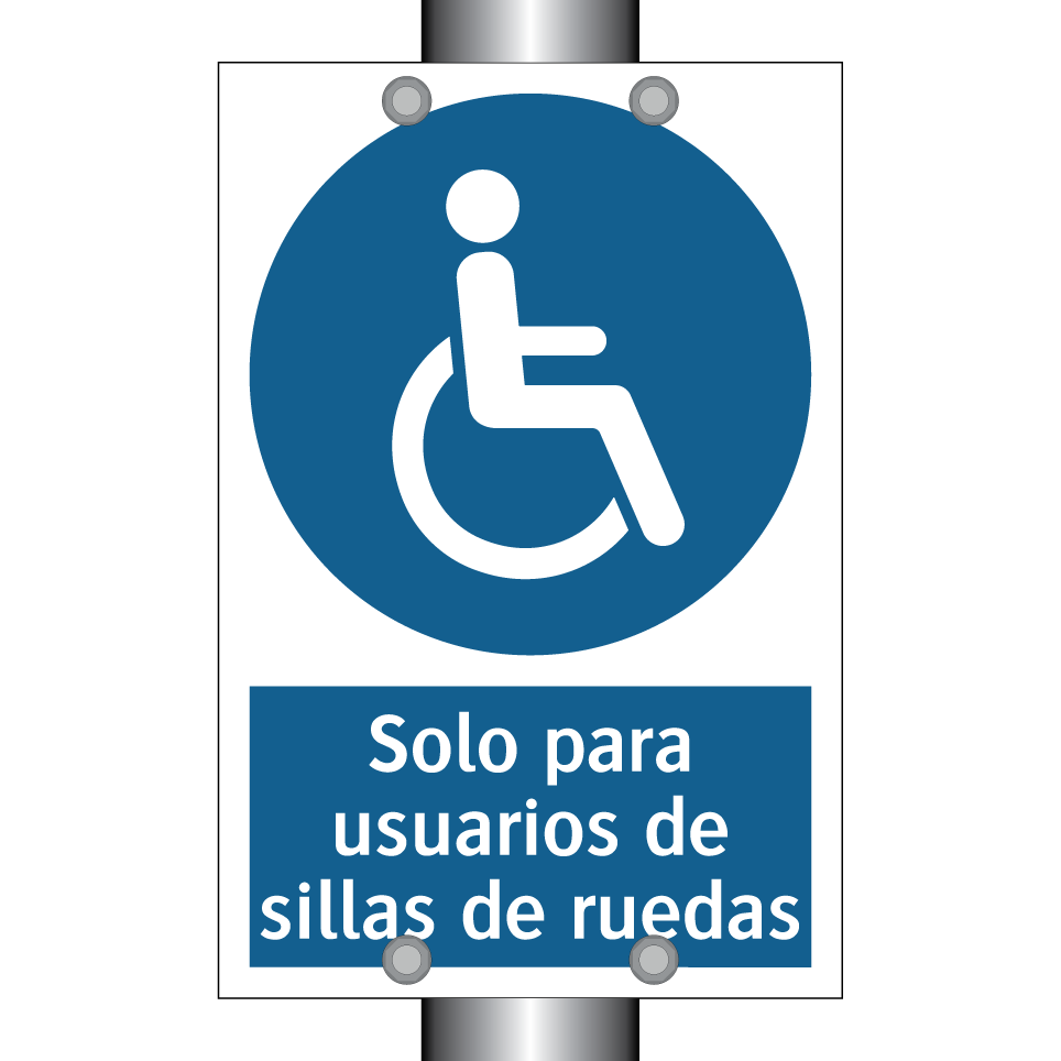 Solo para usuarios de sillas de ruedas