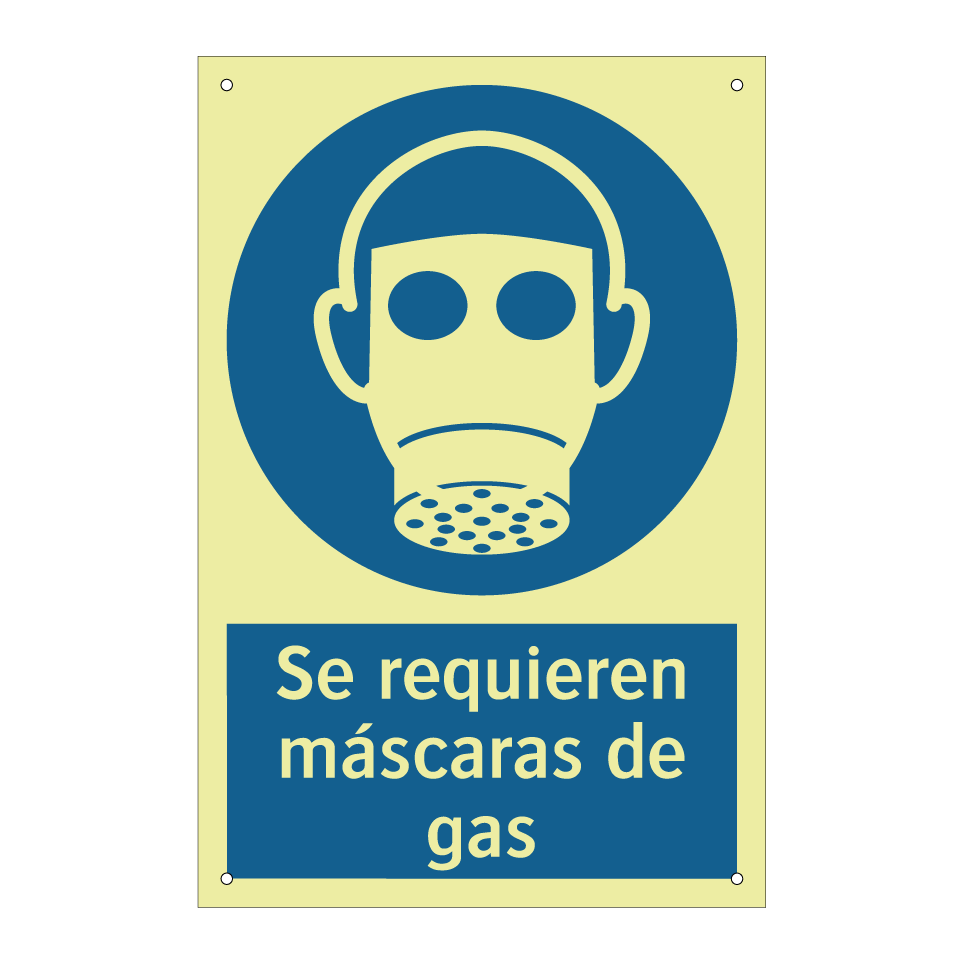Se requieren máscaras de gas