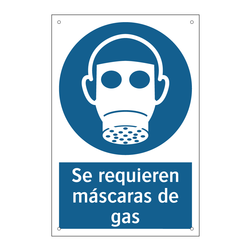 Se requieren máscaras de gas