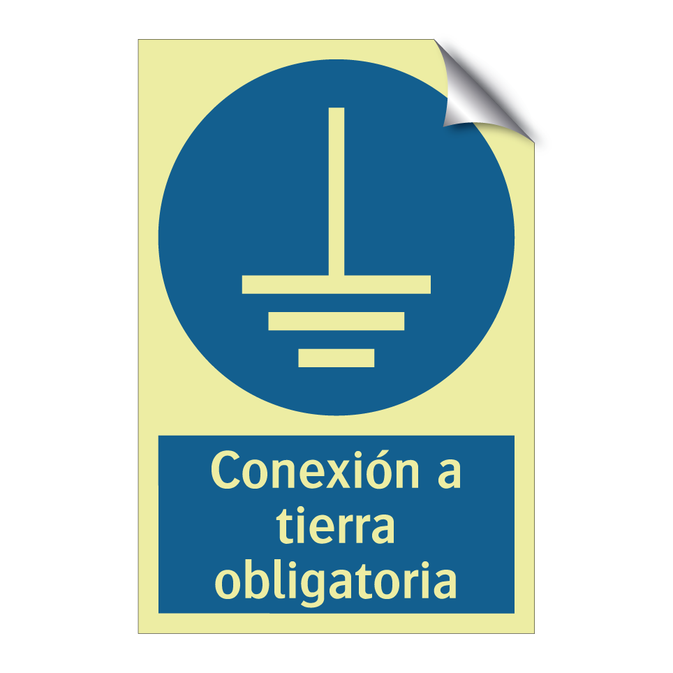 Conexión a tierra obligatoria