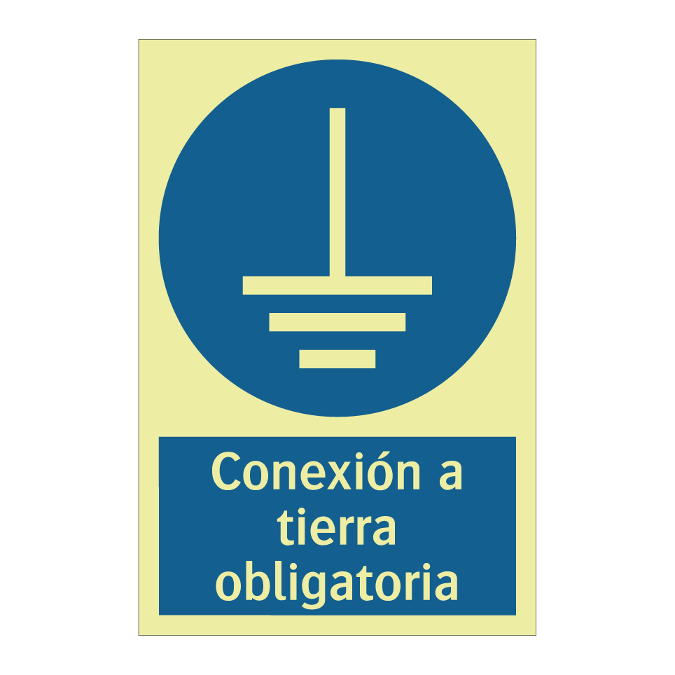 Conexión a tierra obligatoria