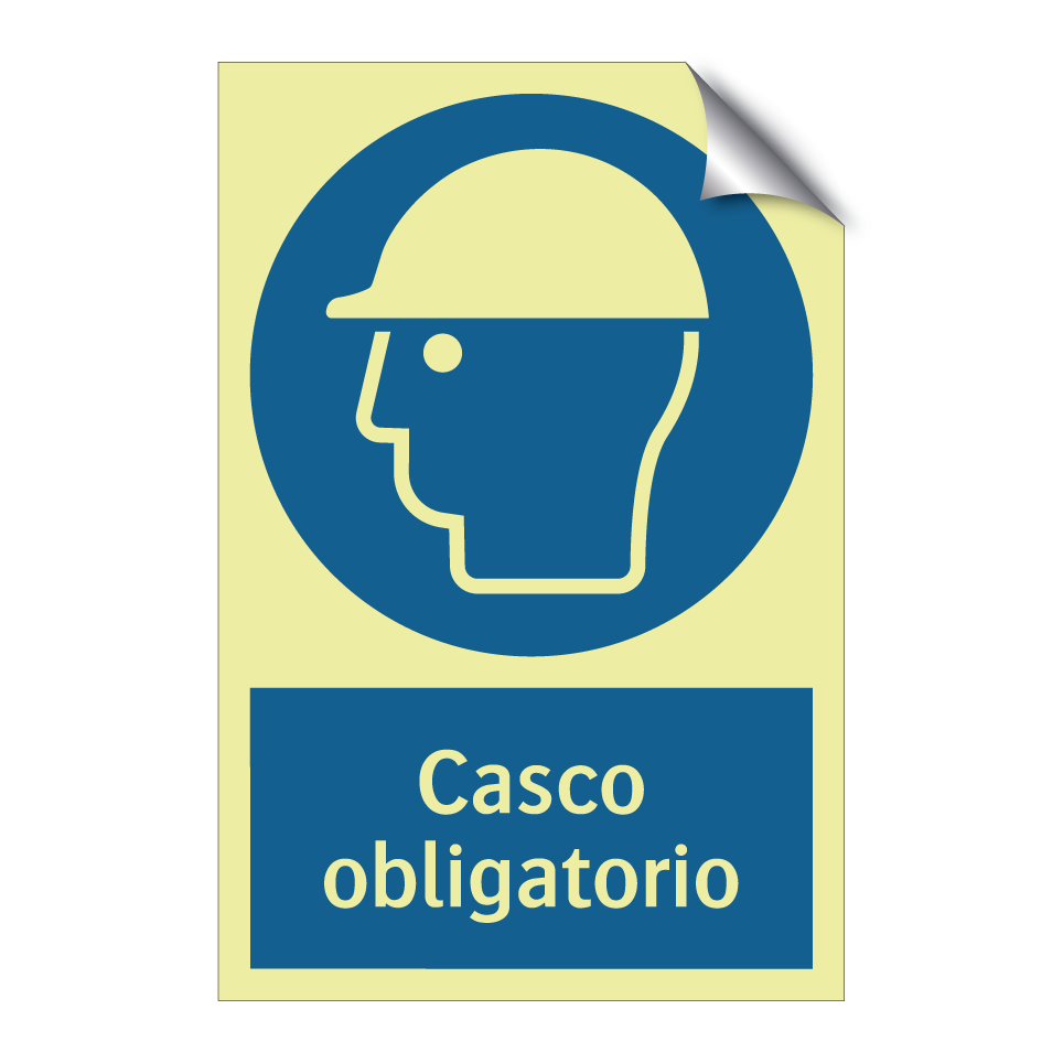 Casco obligatorio