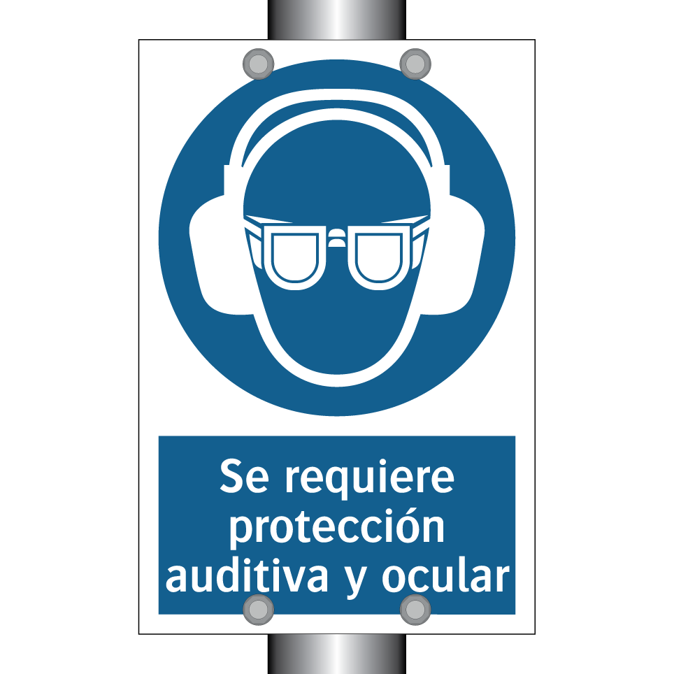 Se requiere protección auditiva y ocular