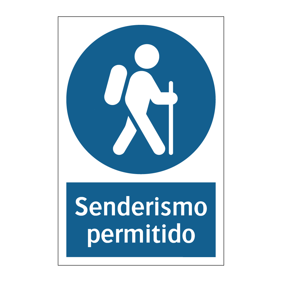Senderismo permitido