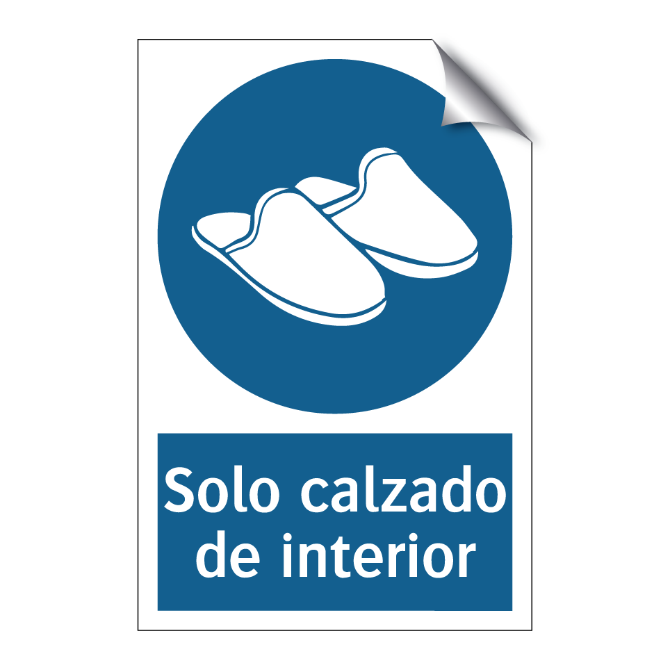 Solo calzado de interior