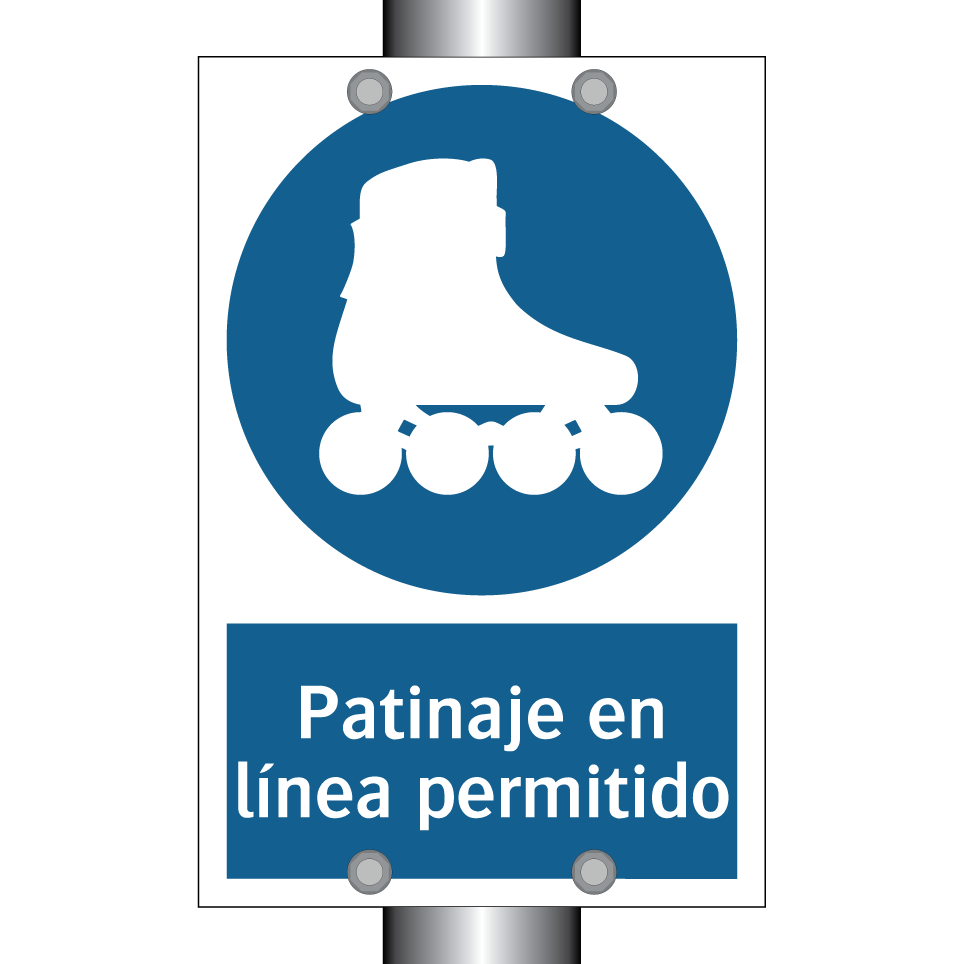 Patinaje en línea permitido